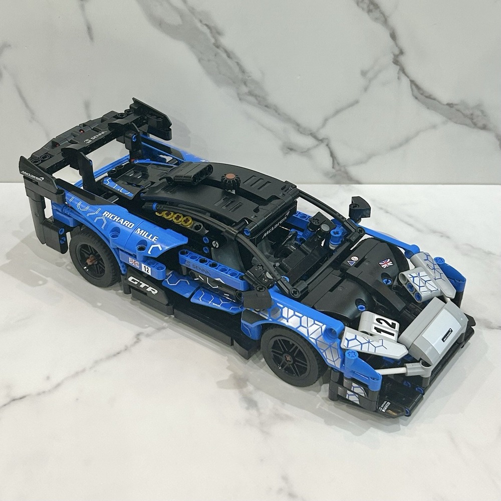 LEGO TECHNIC MCLAREN SENNA GTR 42123 Retired 830 Piece Complete Set